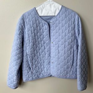 Zara Quilted Coat Girls size 13-14